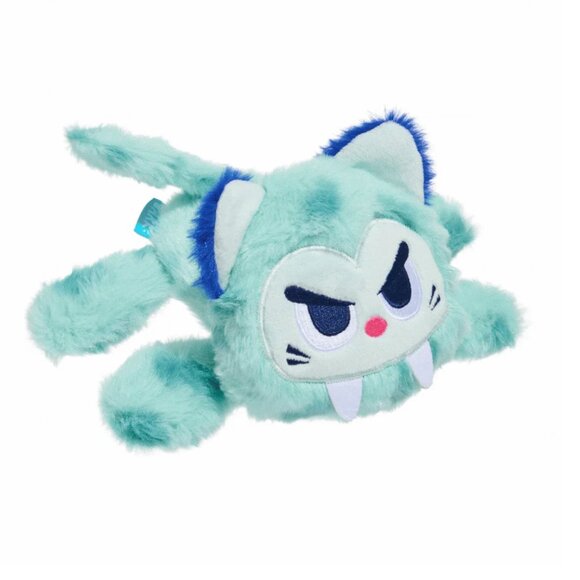 NWT Bark Box SLOBBERTOOTH TIGER Plush Dog Toy, Blue, Size M/L 20+ lbs. Dogs - Picture 2 of 16